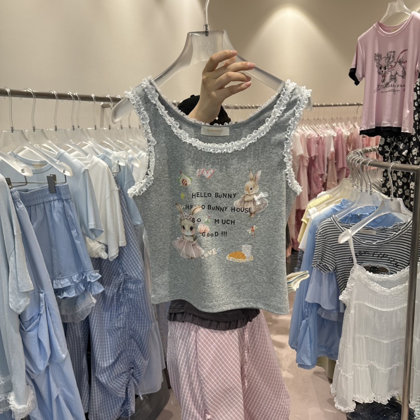 MIMME/LOOKK韓國東大門代購女士新品時尚26夏季吊帶背心MIMME/LOOKK吊帶/背心圖色4