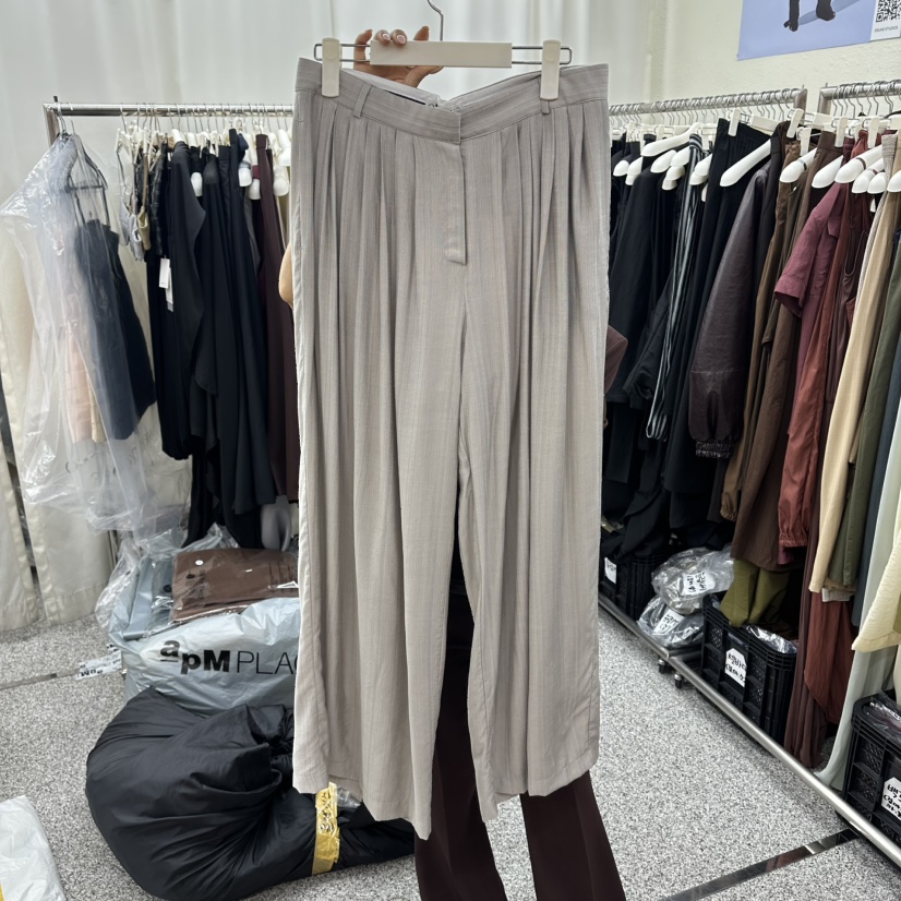 ONEBYTWO東大門實拍韓國女士新品休閑時尚推薦26夏季休閑褲ONE BY TWO休閑褲圖色3