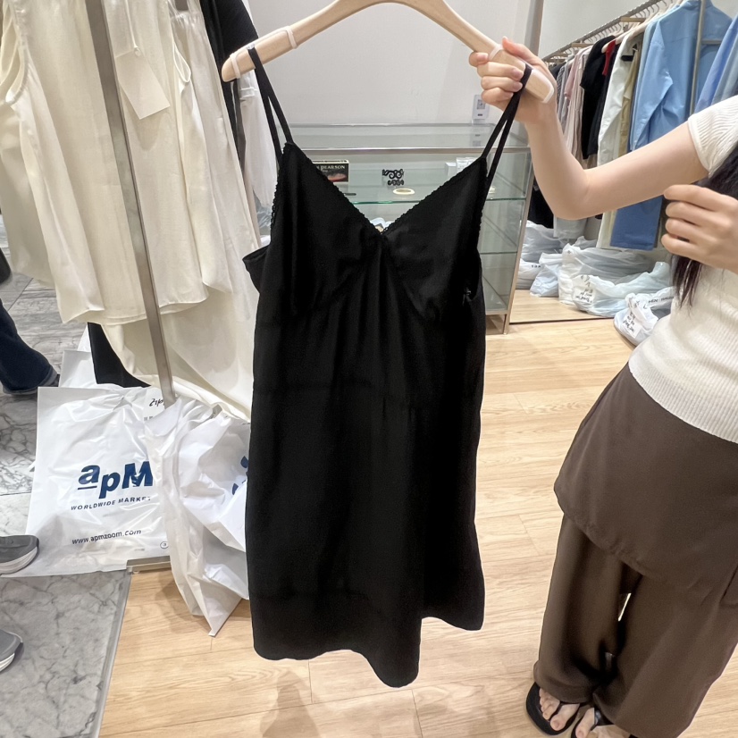 HAUS-A韓國直郵實拍女士新品人氣休閑連衣裙不含內搭無袖HAUSWOMEN連衣裙圖色2