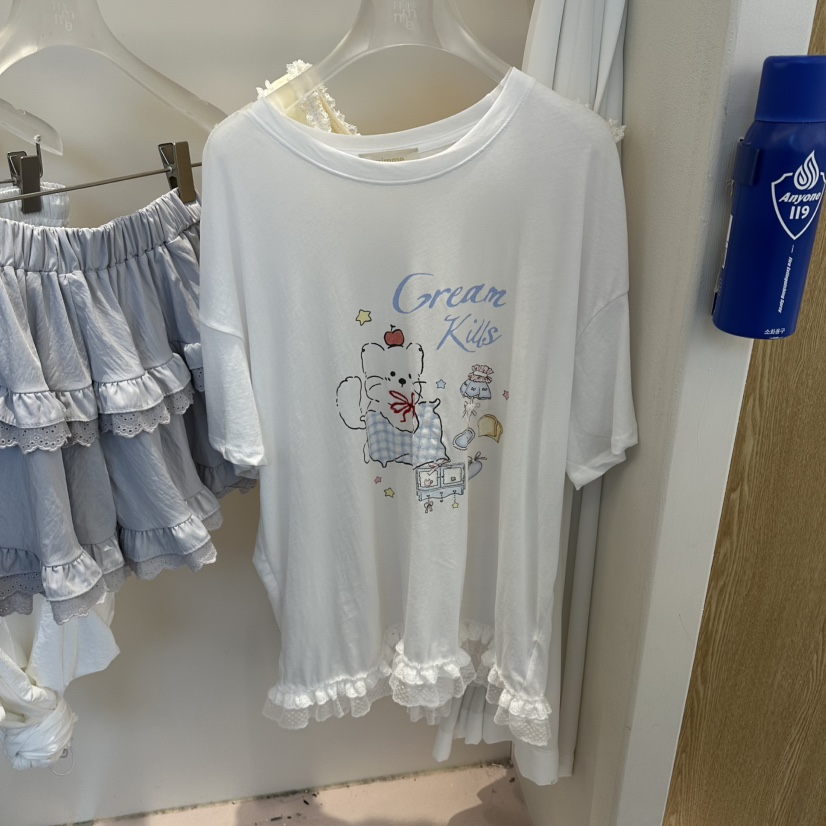 MIMME/LOOKK東大門代購女裝新款推薦職業26春夏時尚休閑T恤MIMME/LOOKKT恤圖色2