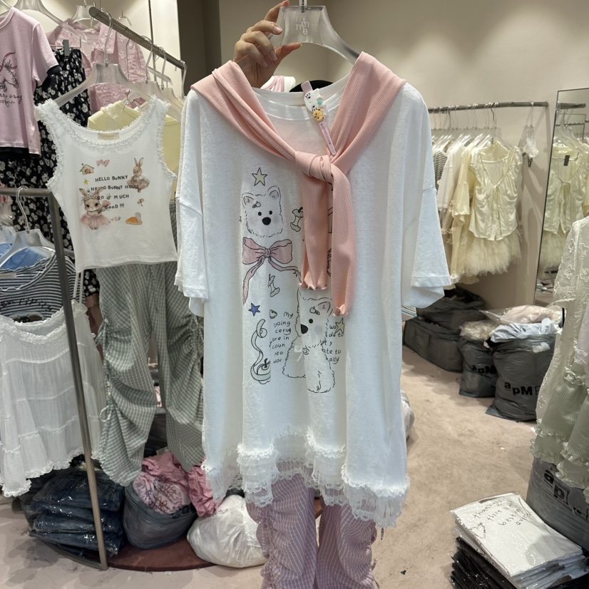 MIMME/LOOKK東大門直郵女士新品推薦職業休閑T恤不含披肩MIMME/LOOKKT恤圖色2