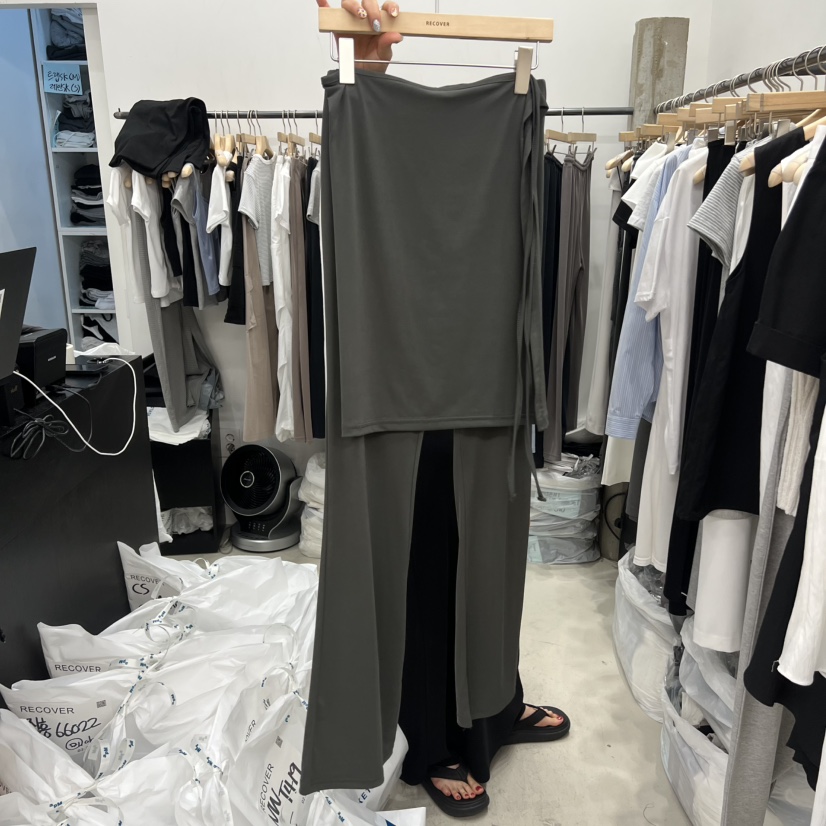 RECOVER東大門實拍女士新款真品休閑時尚熱賣職業人氣套裝RECOVER/MOMENT套裝圖色1