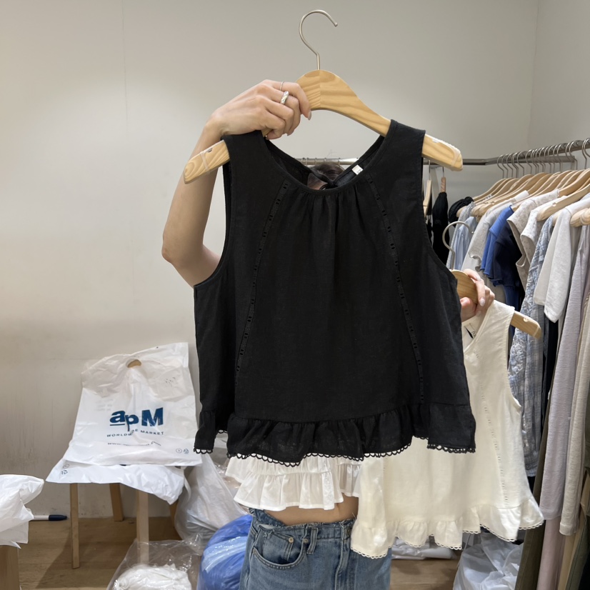 FOREST東大門代購女裝新款時尚真品熱賣休閑人氣吊帶背心FOREST吊帶/背心圖色2