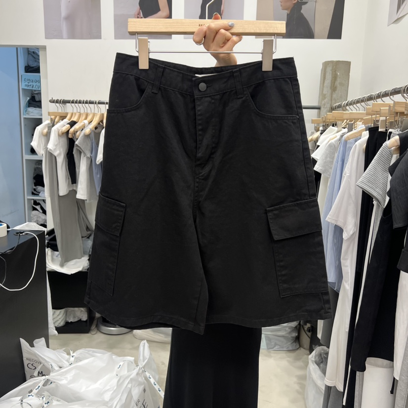 RECOVER東大門實拍女裝新品真品時尚人氣26春夏推薦熱賣短褲RECOVER/MOMENT短褲圖色2