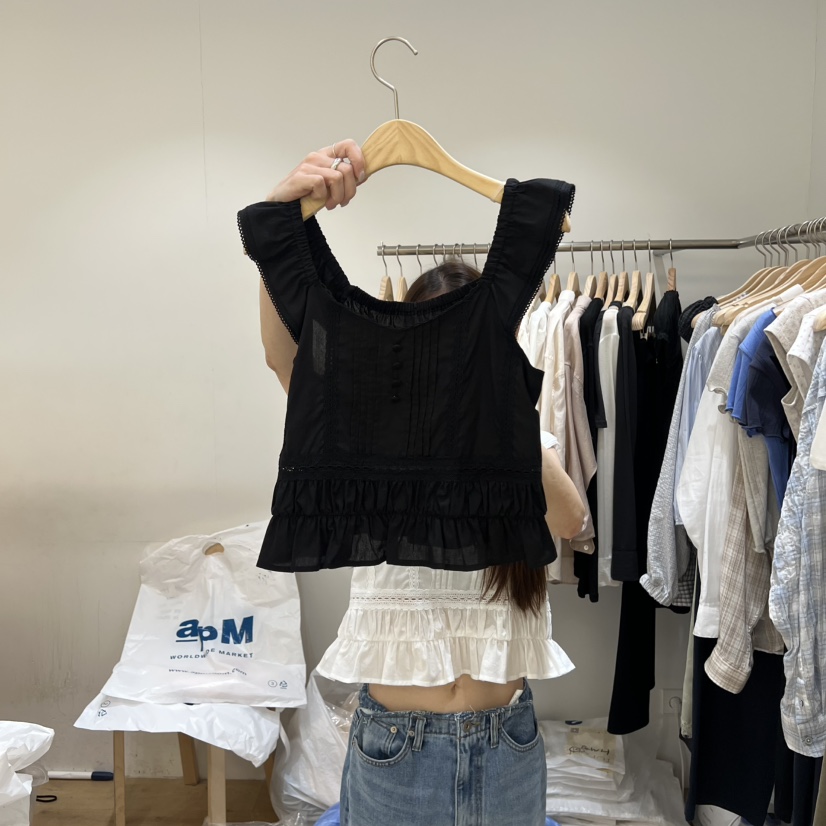 FOREST韓國代購女裝新品休閑推薦26春夏時尚人氣吊帶背心FOREST吊帶/背心圖色2