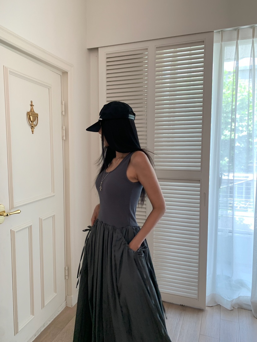 BADCALM東大門代購女士新品26春夏推薦時尚休閑職業連衣裙BADCALM連衣裙
