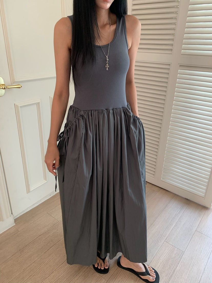 BADCALM東大門代購女士新品26春夏推薦時尚休閑職業連衣裙BADCALM連衣裙