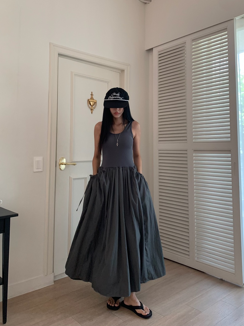 BADCALM東大門代購女士新品26春夏推薦時尚休閑職業連衣裙BADCALM連衣裙