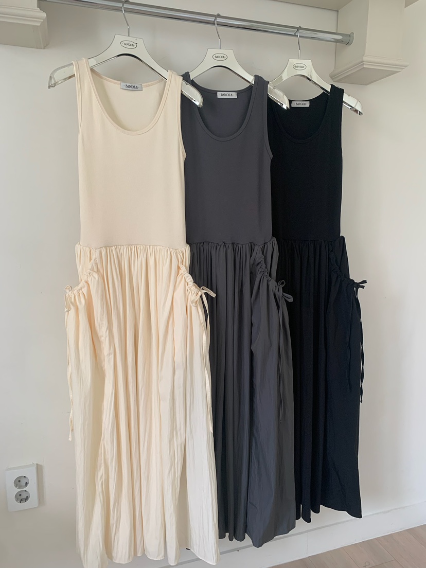 BADCALM東大門代購女士新品26春夏推薦時尚休閑職業連衣裙BADCALM連衣裙