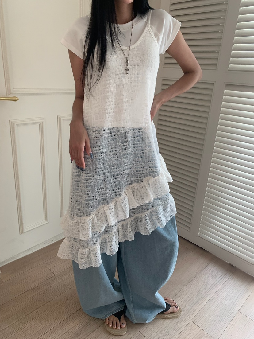 BADCALM東大門直郵女裝新款時尚推薦熱賣人氣連衣裙不含項鏈BADCALM連衣裙