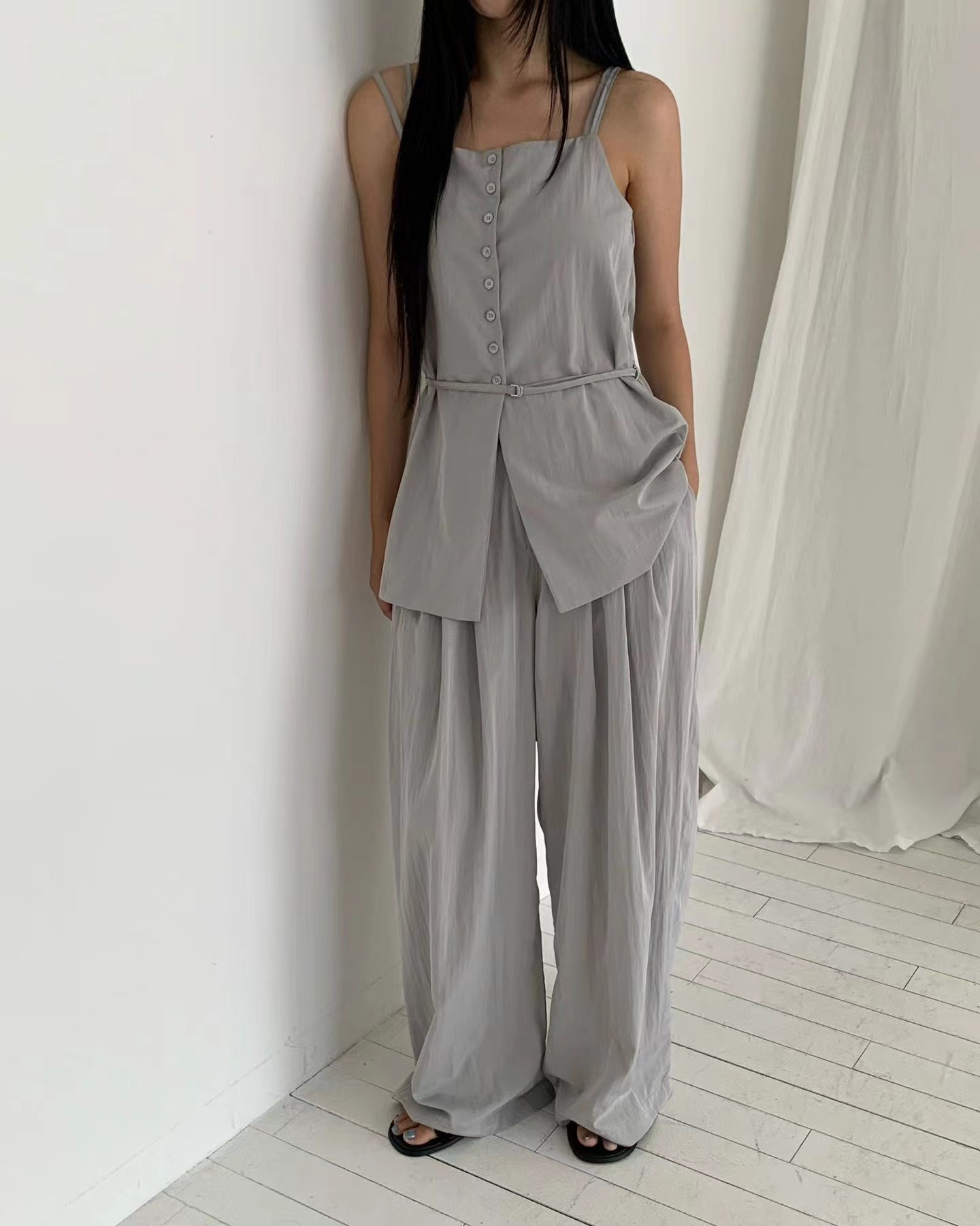FERVENT東大門代購女裝新款真品職業人氣休閑熱賣吊帶背心FERVENT-2件起吊帶/背心