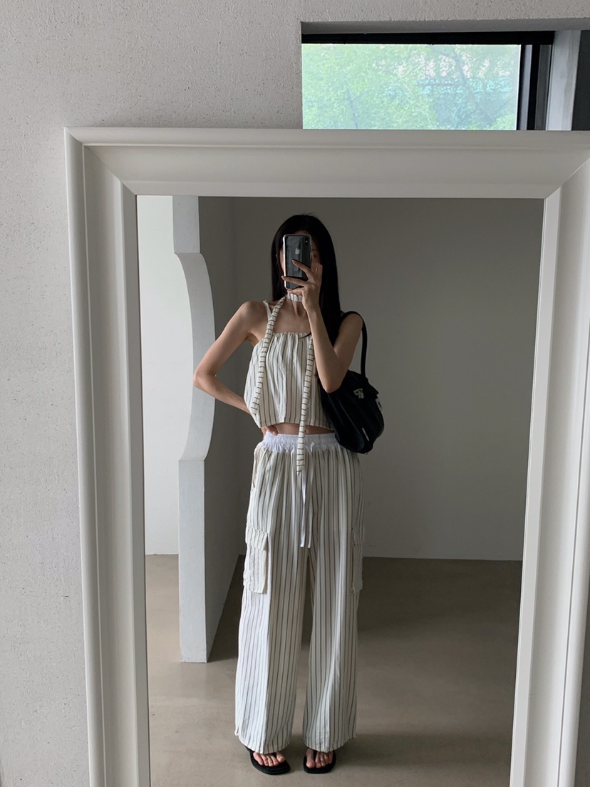 VERANDA東大門實拍韓國女士新品人氣26夏季時尚熱賣休閑褲VERANDA休閑褲