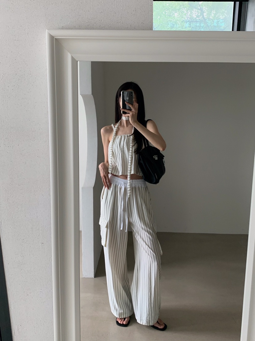 VERANDA東大門實拍韓國女士新品人氣26夏季時尚熱賣休閑褲VERANDA休閑褲