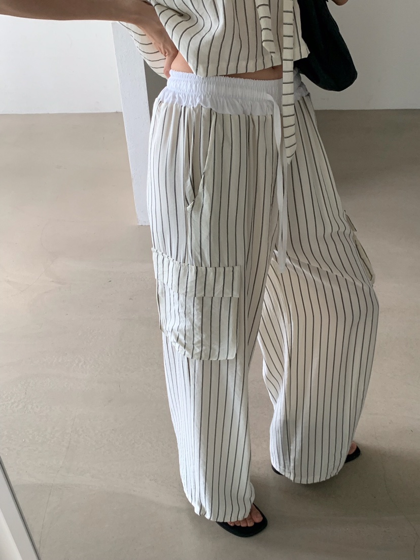 VERANDA東大門實拍韓國女士新品人氣26夏季時尚熱賣休閑褲VERANDA休閑褲圖色1