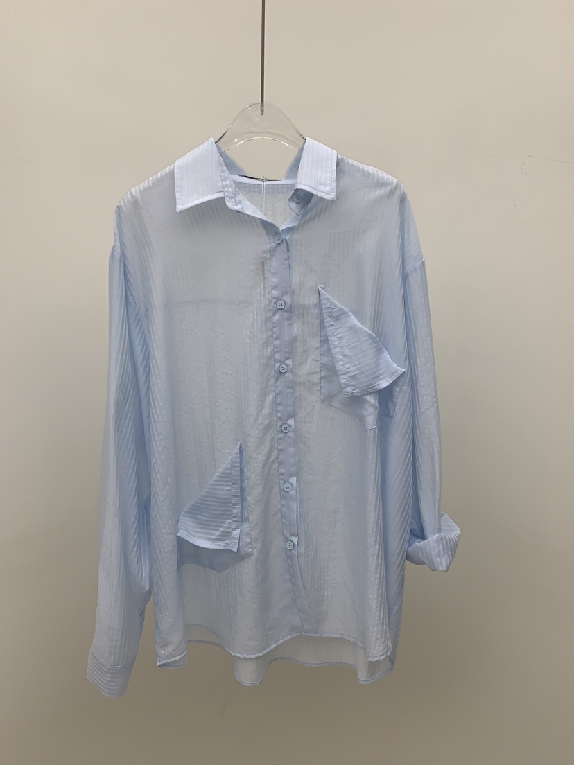 SEOLO韓國直郵女裝新款熱賣推薦26夏季人氣襯衫蕾絲衫雙口袋Seolo seoul襯衫/蕾絲衫圖色2