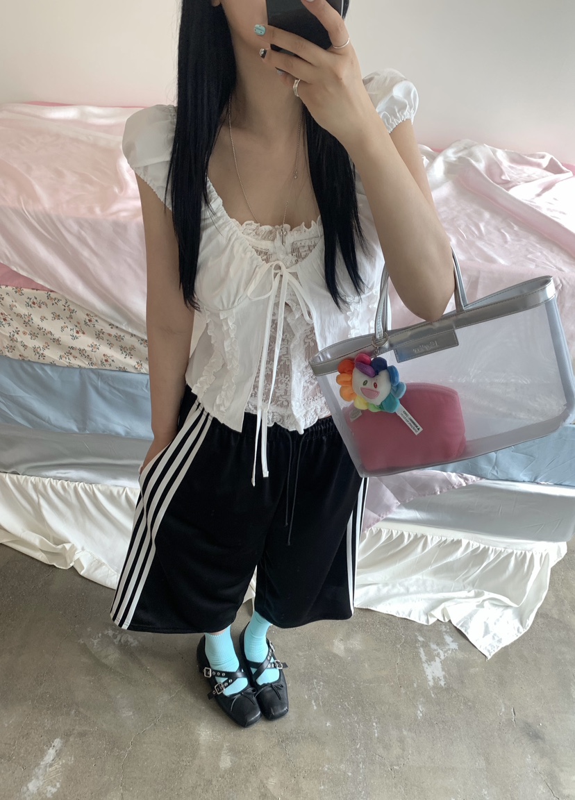 SEOLO東大門實拍韓國女士新款休閑熱賣人氣吊帶背心不含圍巾Seolo seoul吊帶/背心
