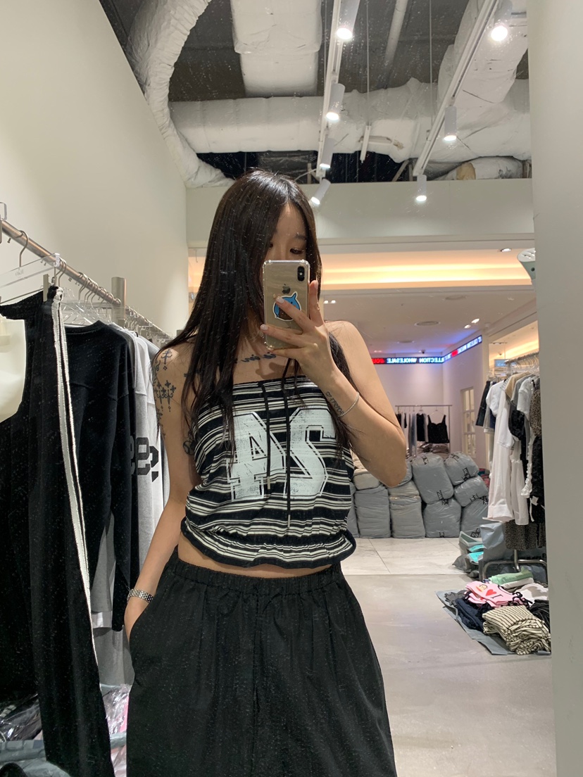 OKIE韓國東大門直郵女裝新品時尚休閑熱賣人氣推薦吊帶背心OKIE吊帶/背心