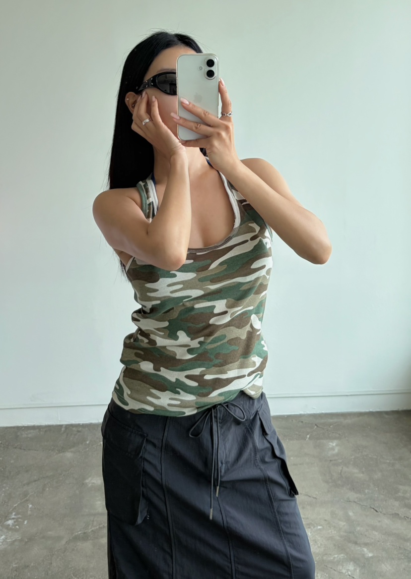 BYRING韓國代購女裝新品人氣26夏季熱賣休閑吊帶背心無袖BYRING吊帶/背心