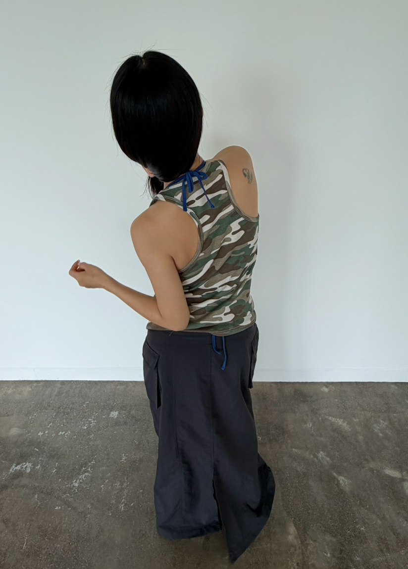 BYRING韓國代購女裝新品人氣26夏季熱賣休閑吊帶背心無袖BYRING吊帶/背心