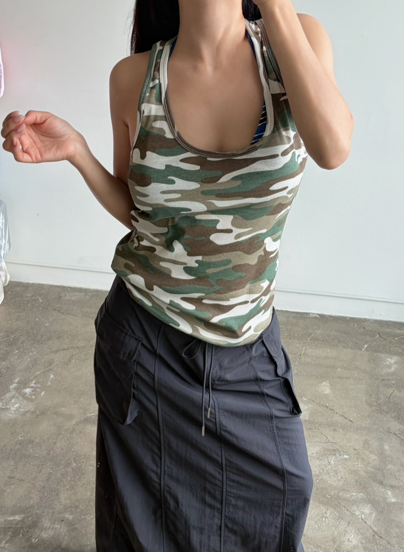 BYRING韓國代購女裝新品人氣26夏季熱賣休閑吊帶背心無袖BYRING吊帶/背心