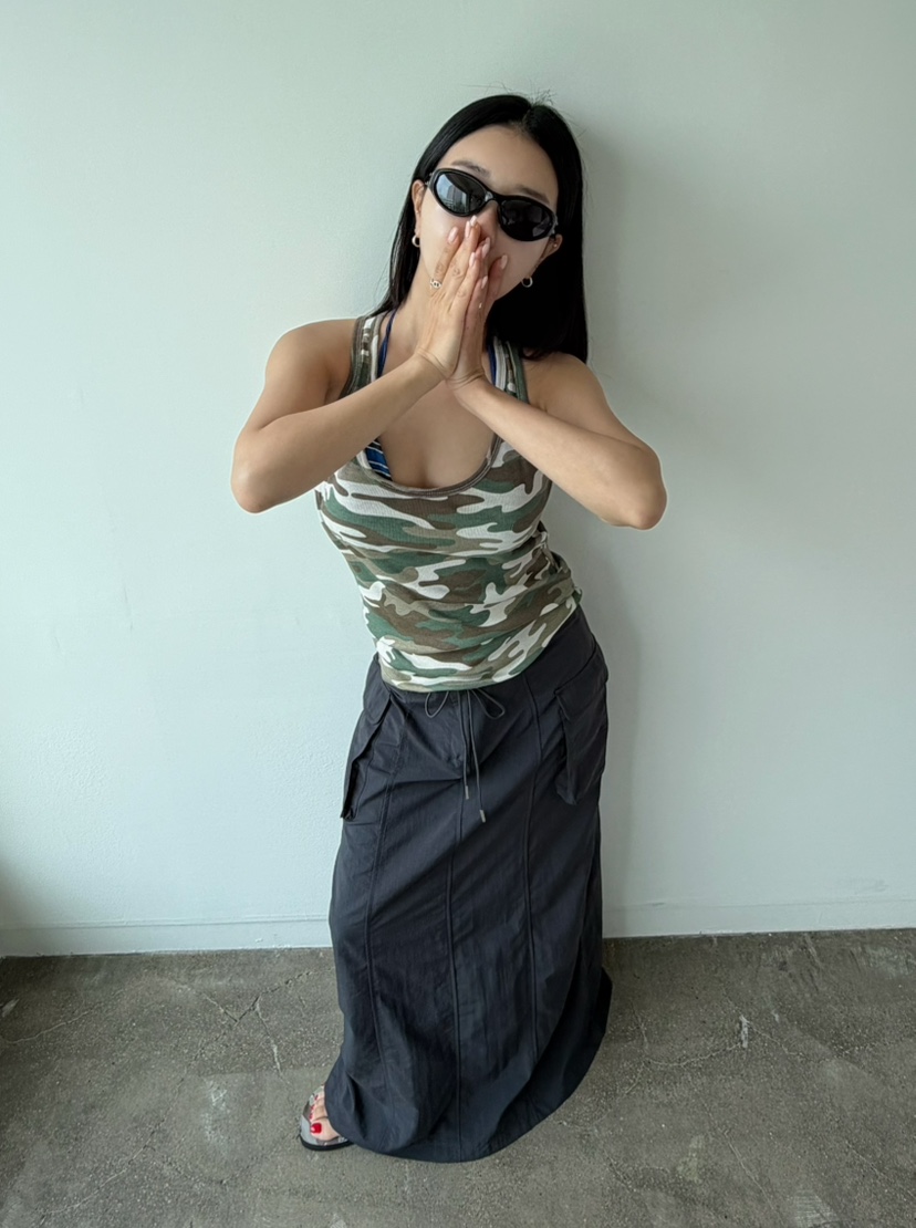 BYRING韓國代購女裝新品人氣26夏季熱賣休閑吊帶背心無袖BYRING吊帶/背心
