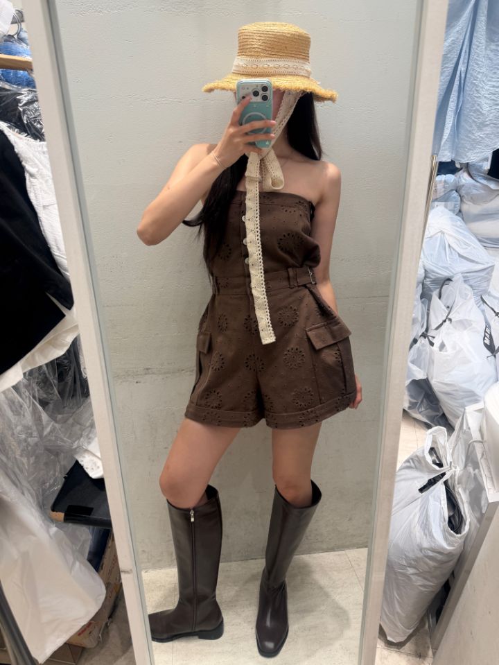 mars韓國直郵實拍女裝新款時尚熱賣人氣休閑推薦26夏季連體褲mars連體褲