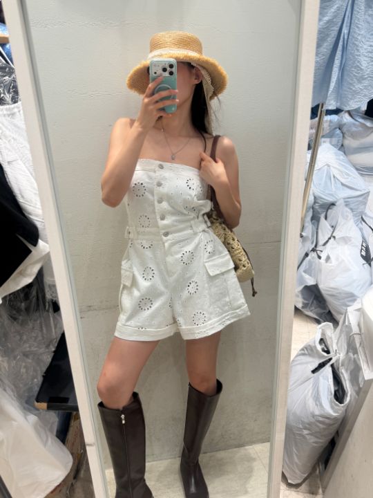 mars韓國直郵實拍女裝新款時尚熱賣人氣休閑推薦26夏季連體褲mars連體褲