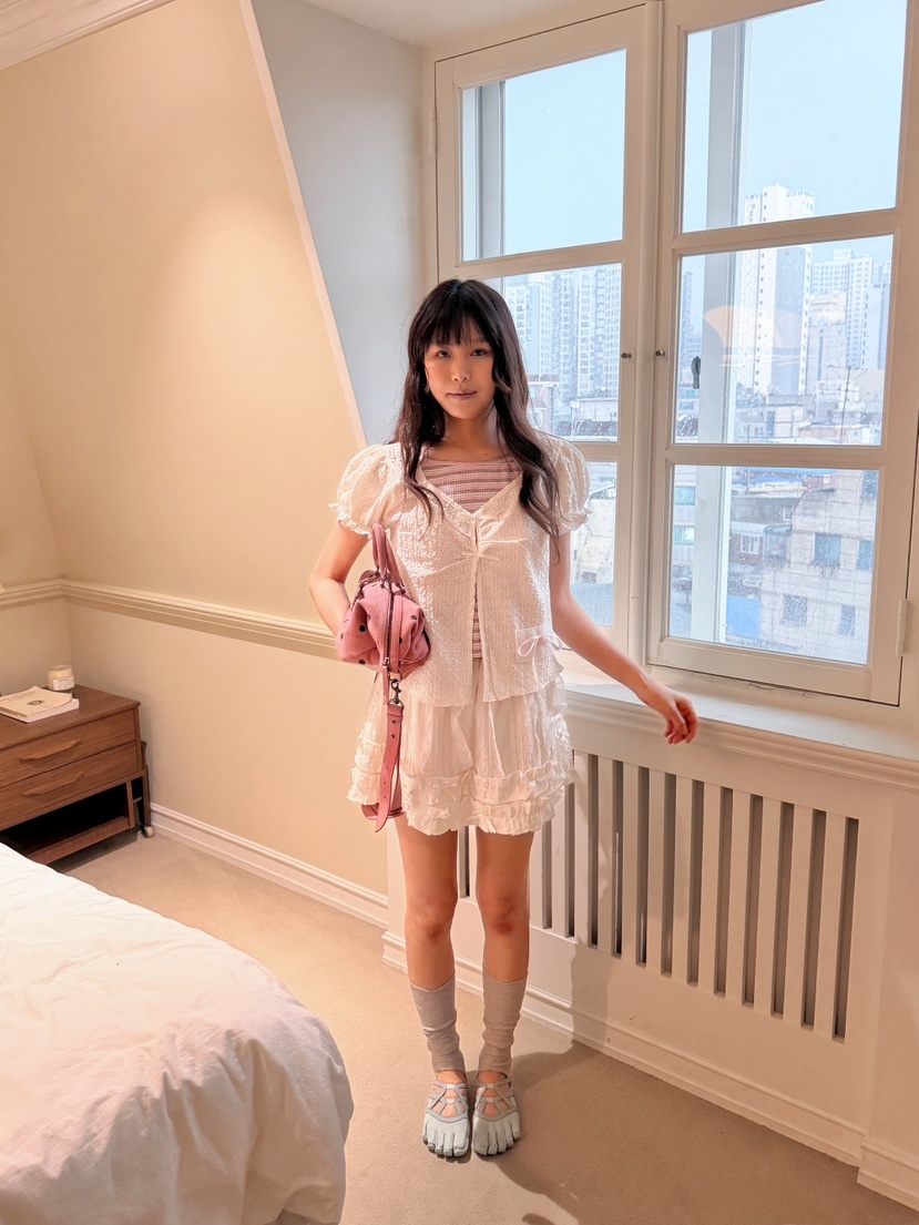 BOUTIQUE-L東大門實拍韓國女士新款休閑人氣推薦26夏季T恤BOUTIQUE-LT恤