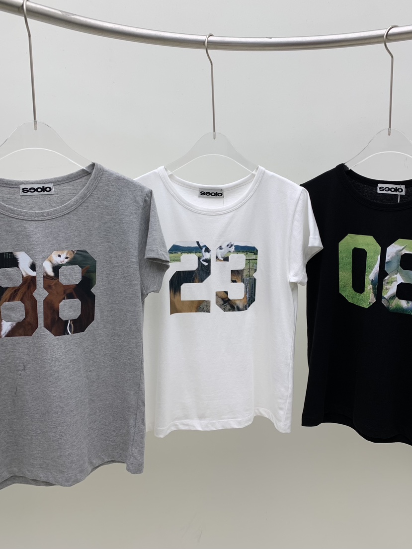 SEOLO韓國直郵女裝新品26夏季熱賣推薦人氣休閑時尚T恤Seolo seoulT恤
