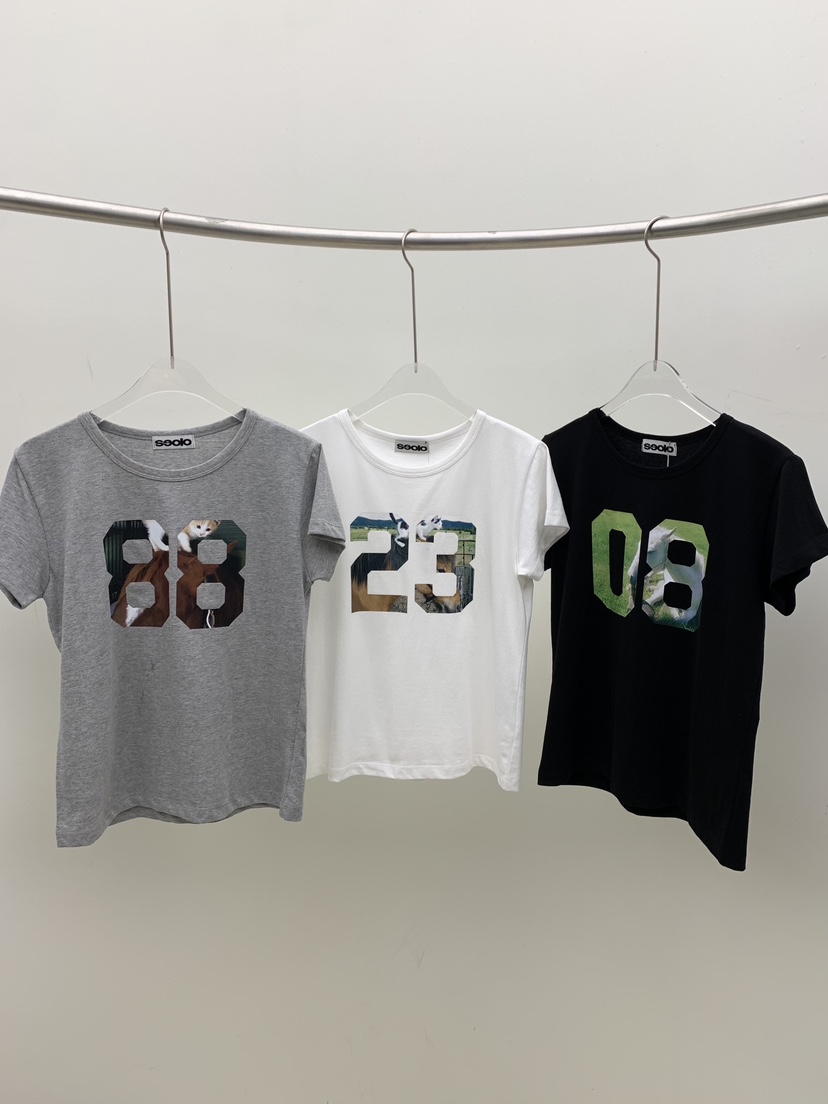 SEOLO韓國直郵女裝新品26夏季熱賣推薦人氣休閑時尚T恤Seolo seoulT恤