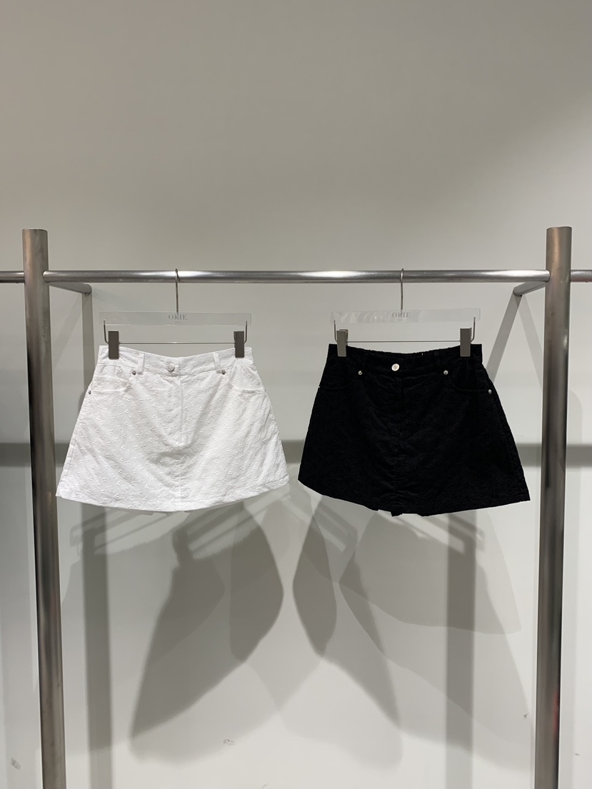 OKIE韓國東大門直郵女裝新款時尚26夏季推薦熱賣裙褲刺繡OKIE裙褲