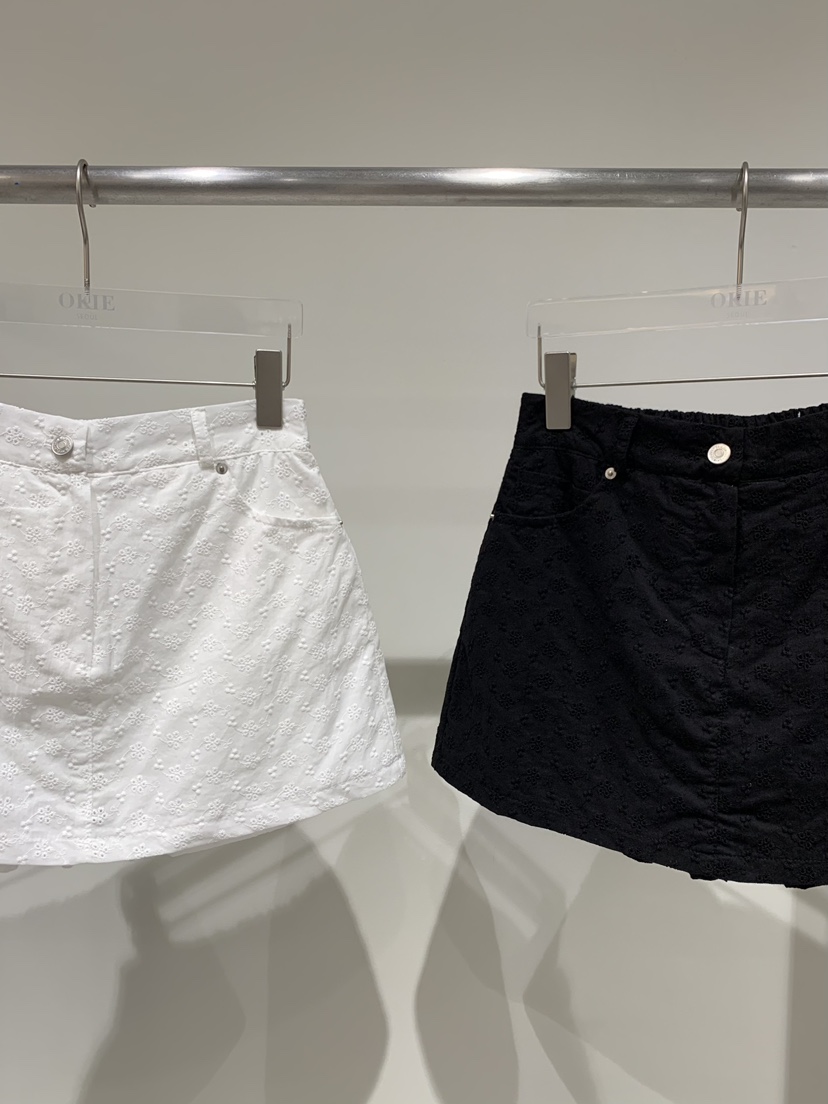OKIE韓國東大門直郵女裝新款時尚26夏季推薦熱賣裙褲刺繡OKIE裙褲
