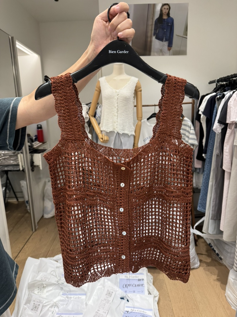 BIEN GARDER韓國直郵實拍女士新品人氣26夏季吊帶背心無袖BIEN GARDER吊帶/背心圖色2