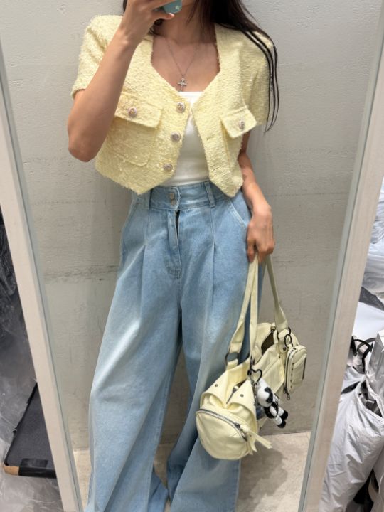 mars韓國直郵女裝新款推薦時尚休閑26夏季人氣熱賣夾克mars夾克圖色1