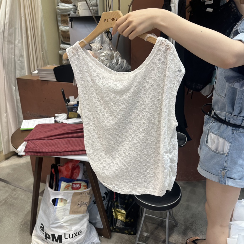 MIENNE韓國東大門直郵女士新品推薦時尚人氣熱賣吊帶背心MIENNE吊帶/背心圖色1