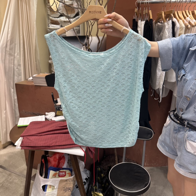 MIENNE韓國東大門直郵女士新品推薦時尚人氣熱賣吊帶背心MIENNE吊帶/背心圖色2
