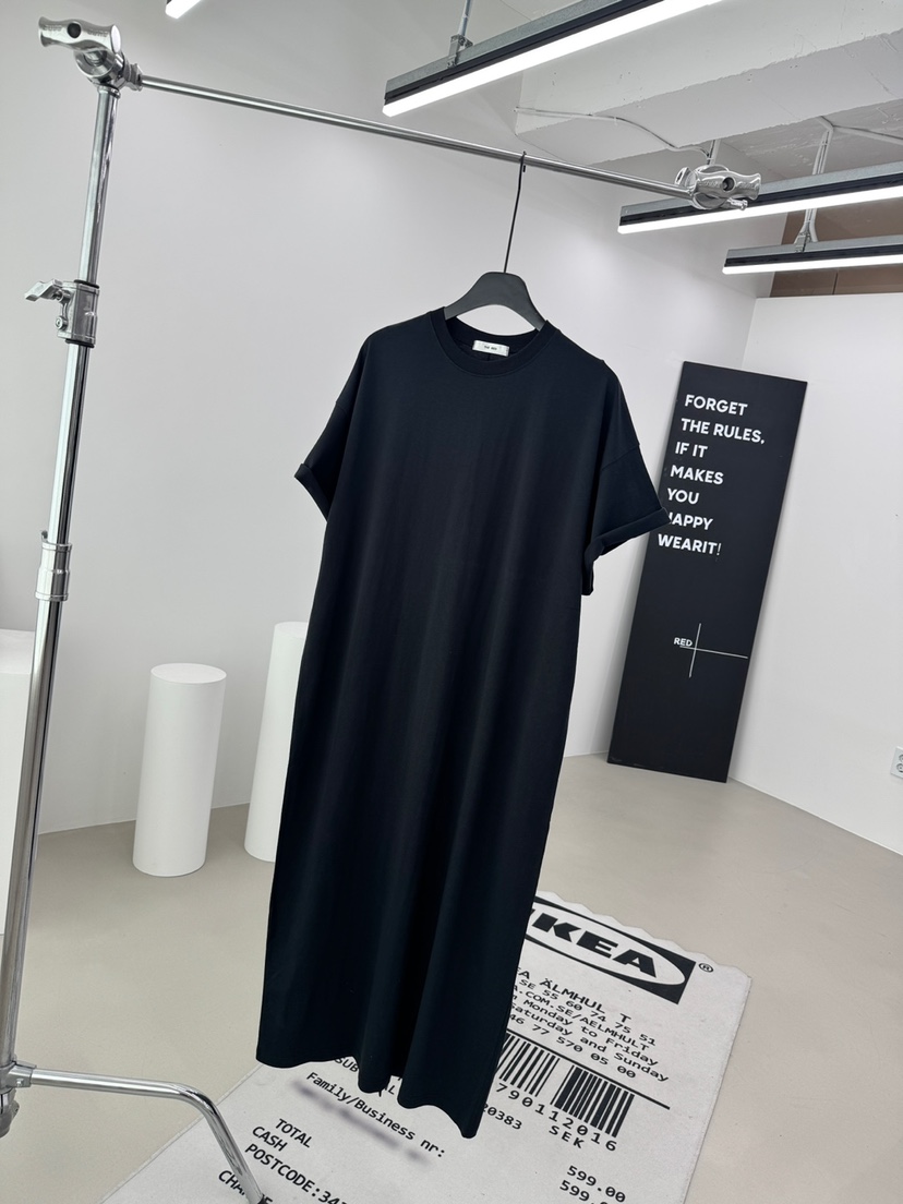 RED-A韓國東大門代購女士新品26夏季休閑推薦連衣裙棉質RED-A連衣裙圖色3