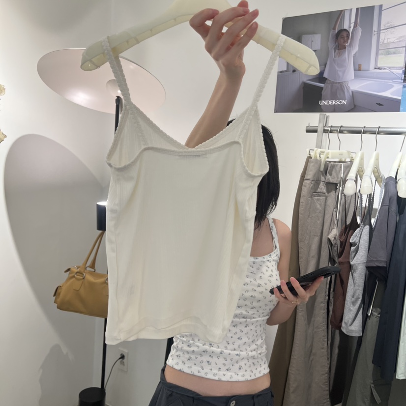 UNDERSON韓國直郵實拍女裝新款推薦人氣26夏季吊帶背心無袖UNDERSON吊帶/背心