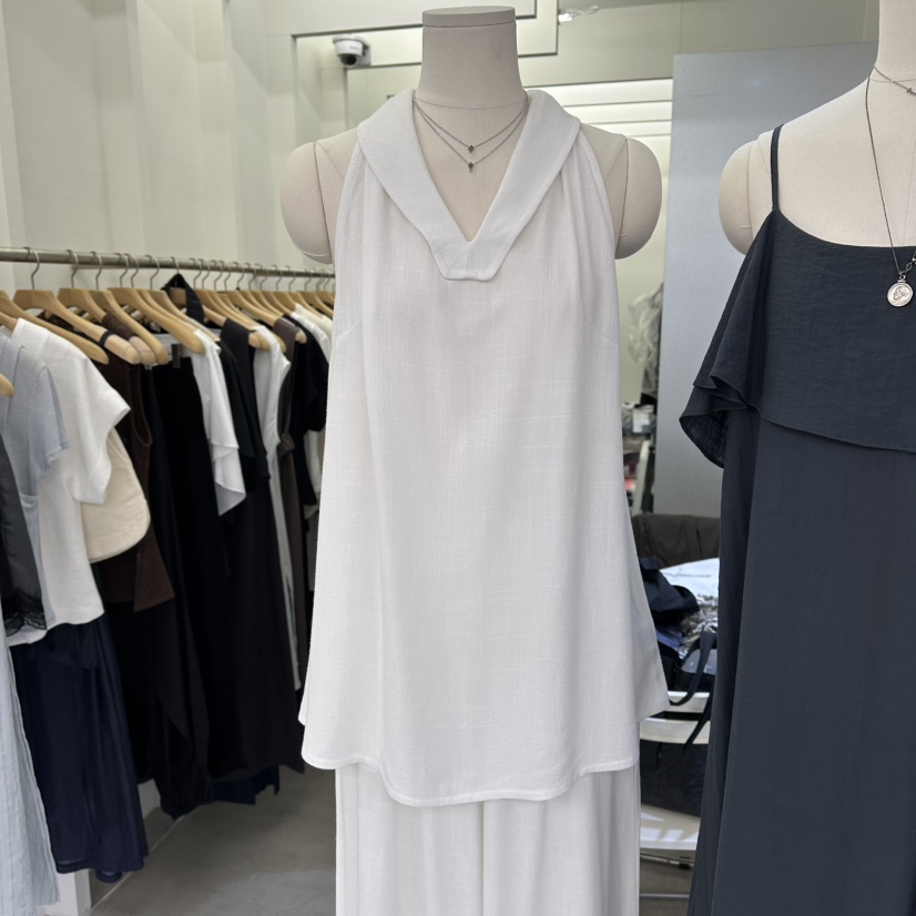 AMON韓國東大門代購女士新品休閑熱賣推薦26夏季吊帶背心披肩AMON吊帶/背心圖色1