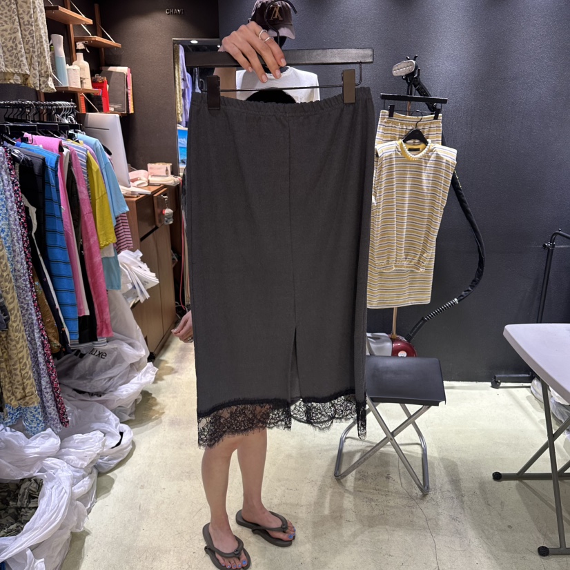 CHAVI韓國直郵女裝新品休閑26夏季推薦熱賣人氣時尚長裙CHAVI長裙