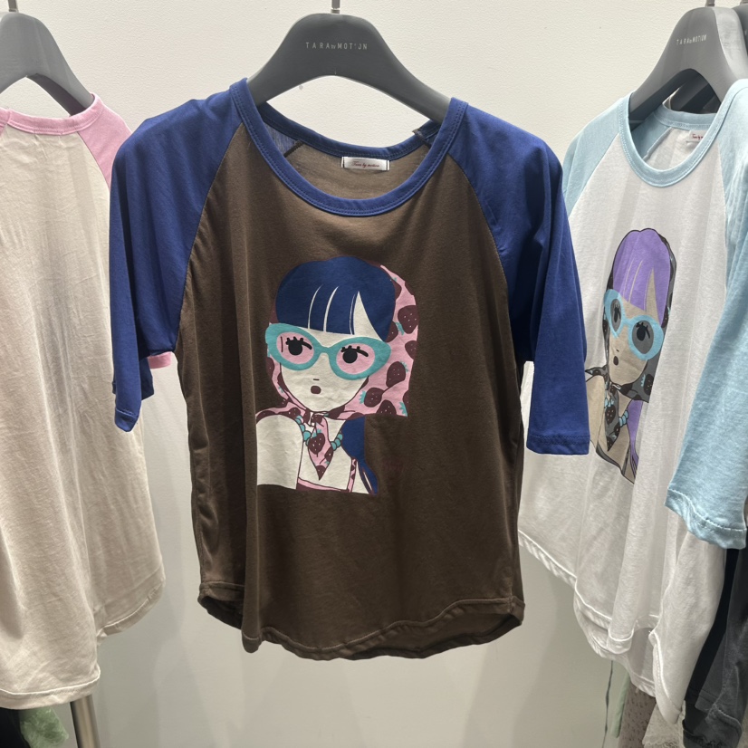TARABY MOTION韓國直郵女士新款時尚休閑推薦熱賣26夏季T恤TARABY MOTIONT恤圖色2