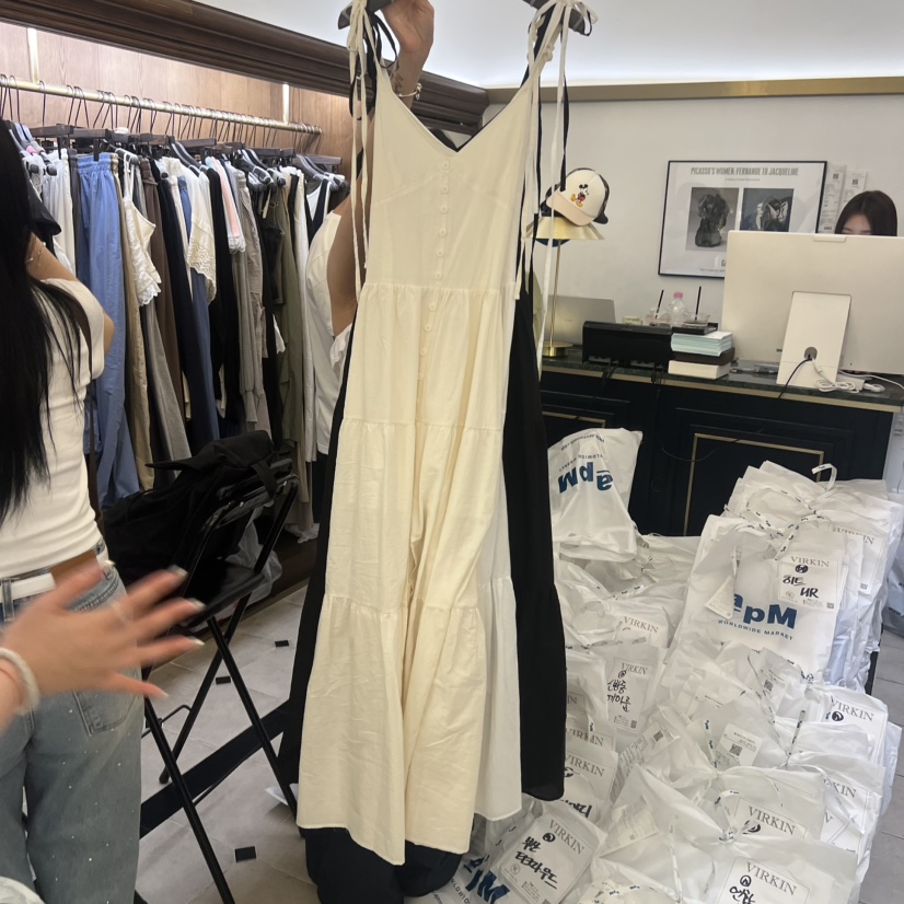 VIRKIN東大門實拍韓國女裝新款熱賣時尚26夏季推薦連衣裙VIRKIN連衣裙圖色1