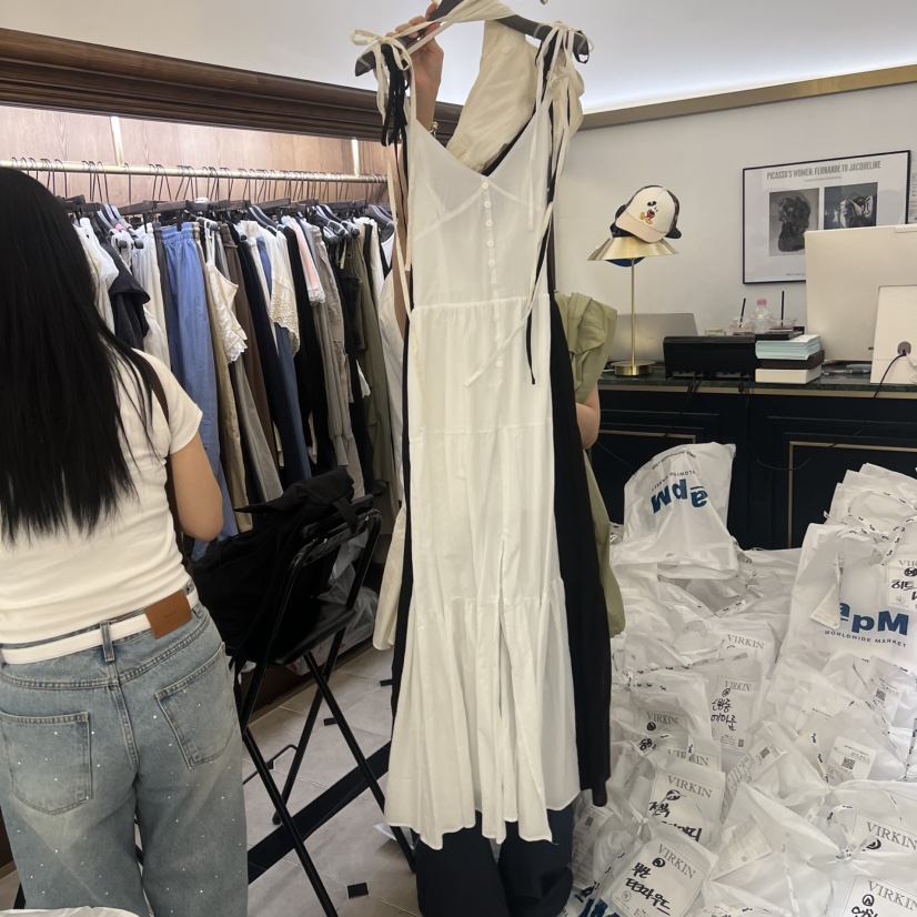 VIRKIN東大門實拍韓國女裝新款熱賣時尚26夏季推薦連衣裙VIRKIN連衣裙圖色2