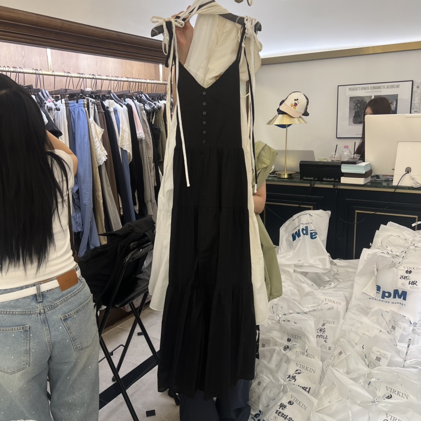 VIRKIN東大門實拍韓國女裝新款熱賣時尚26夏季推薦連衣裙VIRKIN連衣裙圖色3