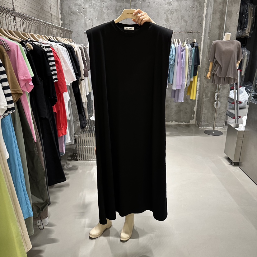 JUNI韓國直郵女士新品26夏季時尚休閑熱賣推薦人氣連衣裙OPSmy juni連衣裙圖色2