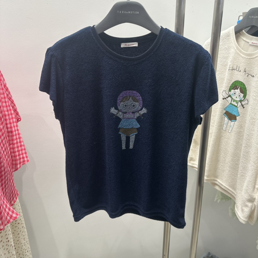TARABY MOTION韓國代購女裝新款時尚26夏季推薦休閑熱賣T恤TARABY MOTIONT恤圖色2