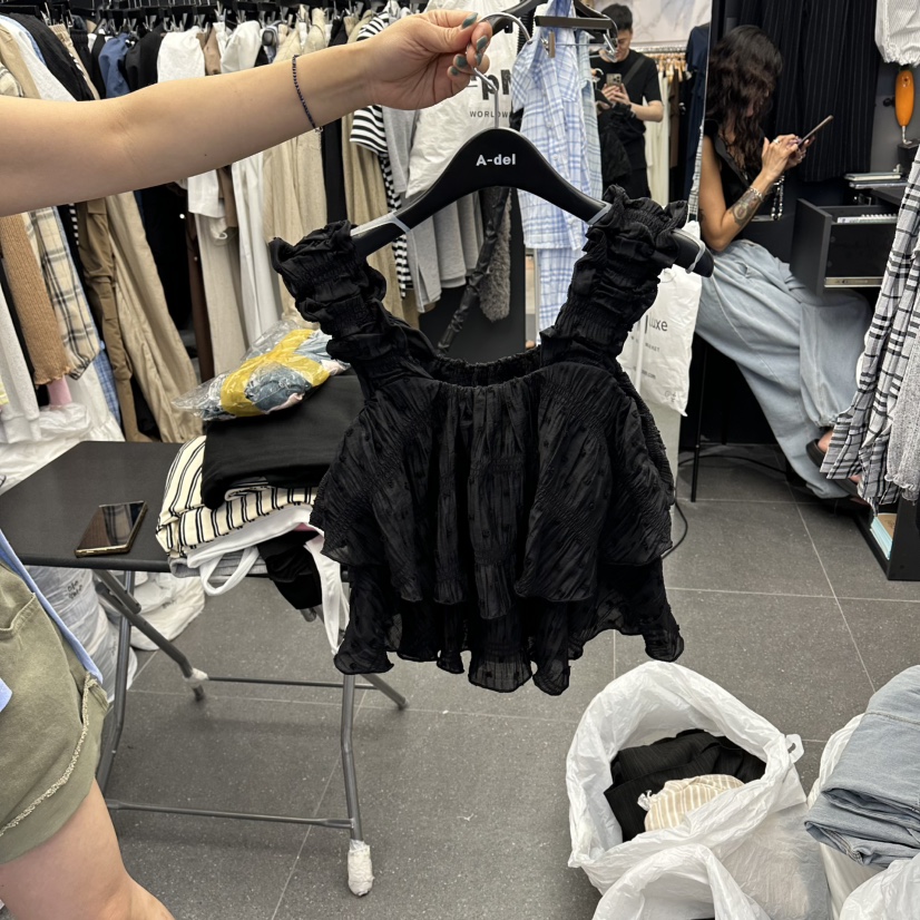 A-DEL韓國東大門代購女士新品休閑人氣時尚26夏季吊帶背心A-DEL吊帶/背心圖色4