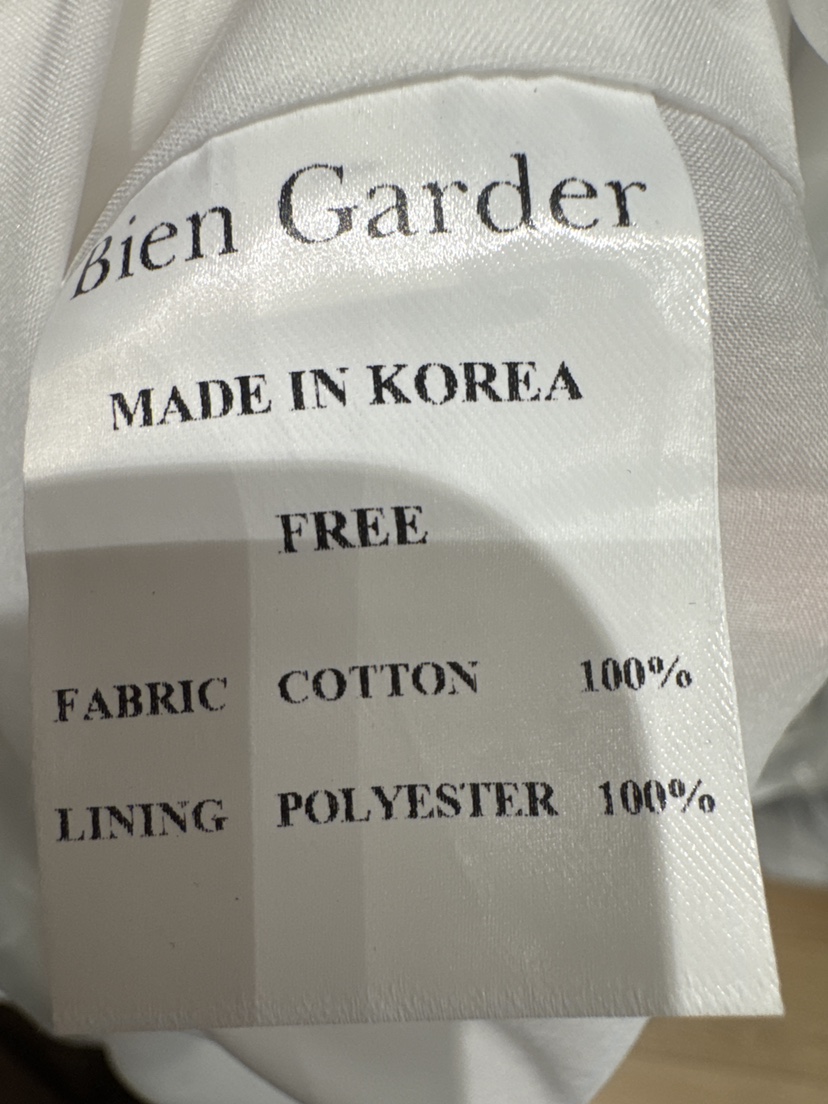 BIEN GARDER韓國東大門直郵女裝新品熱賣推薦26夏季連衣裙BIEN GARDER連衣裙