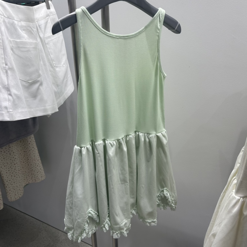 TARABY MOTION東大門實拍韓國女裝新品人氣連衣裙復古褶邊TARABY MOTION連衣裙