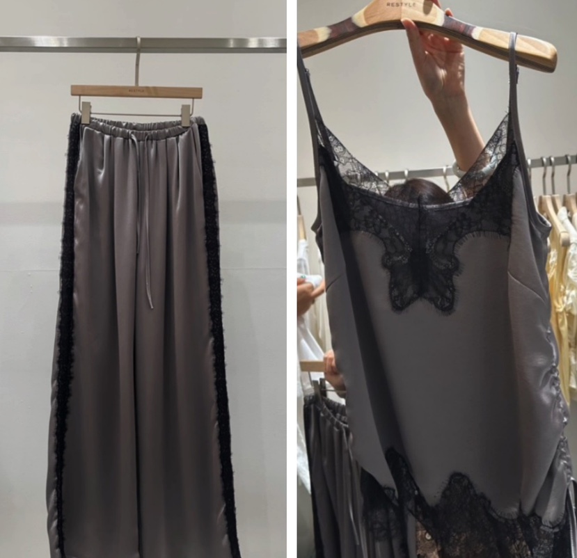 RE STYLE-Q韓國直郵實拍女士新款熱賣休閑26夏季時尚套裝RE STYLE套裝圖色2